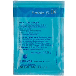 Levedura Fermentis S-04