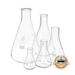 Frasco Erlenmeyer Boca Estreita graduado cap.1000ml